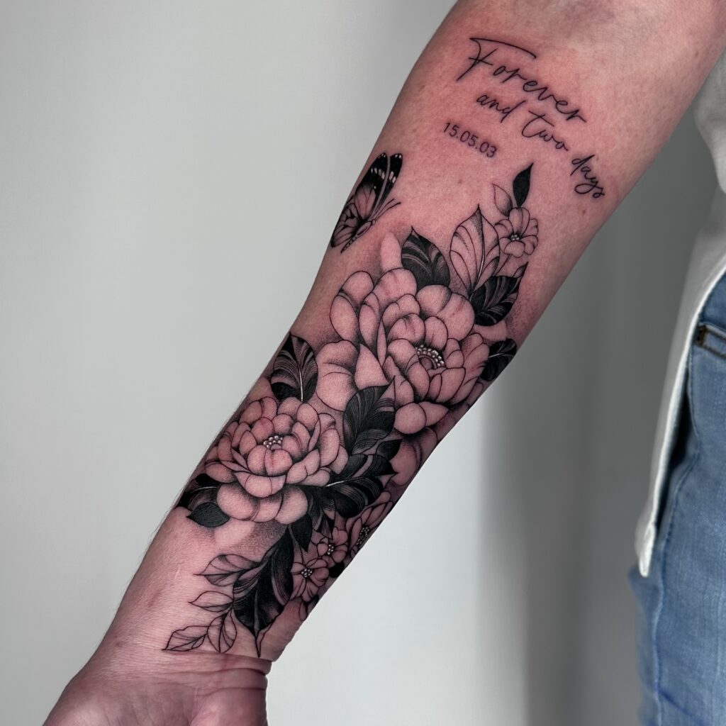 Cover Up tattoo von maria